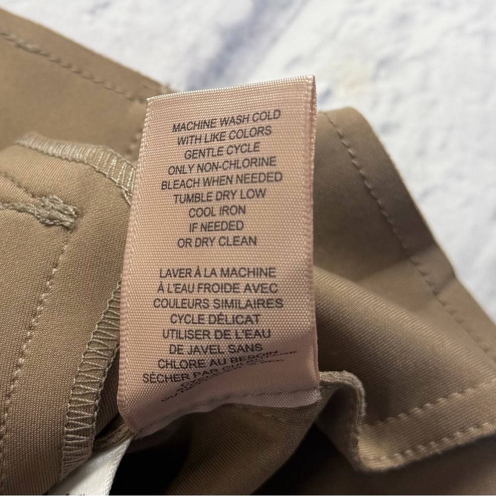 Anthropologie Philosophy Taupe Faux Suede Moto Jacket. Size M. Lightweight. - Picture 6 of 7